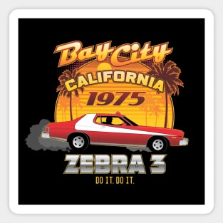 Bay City - Zebra 3 Magnet